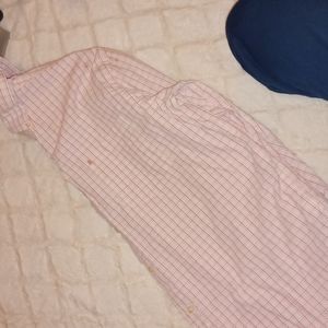 🎊 3 for $20 🎊 Izod pink plaid long sleeve button up